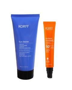 Set korff sun antispott fluid matt spf50++aftersun