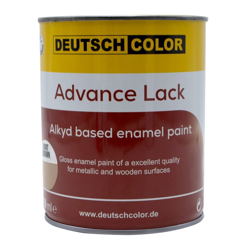 Oil paint (glossy), Advance Lack, light Brown, 0.75 l Mega