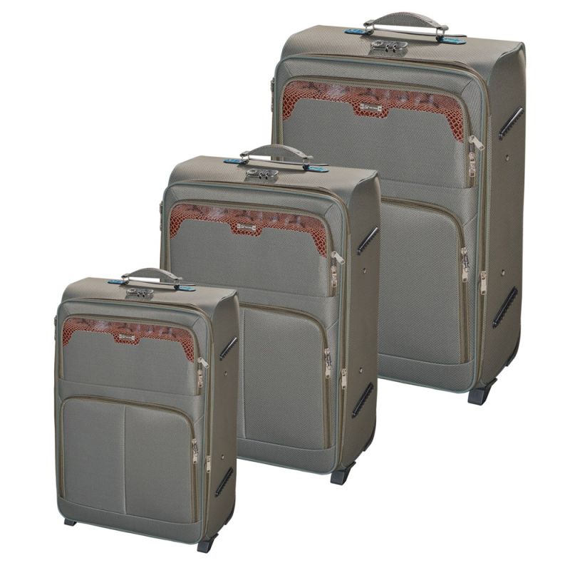 Travel bag kit 3 green/gray Megatek