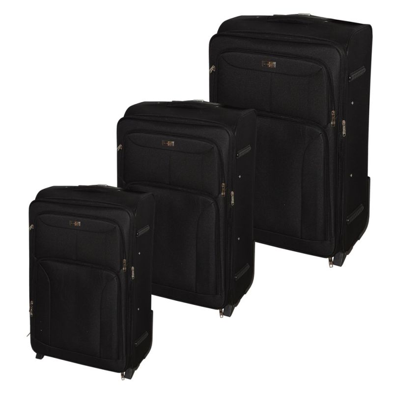 Travel bag kit 3 brown Megatek