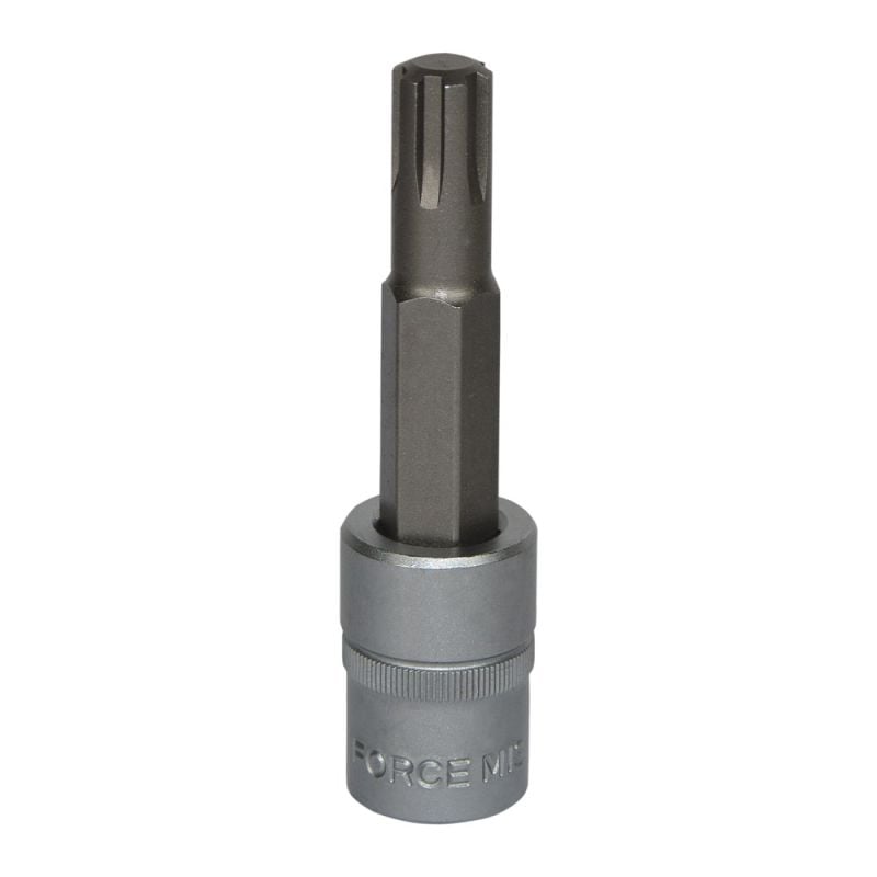 Ribe socket bit, FORCE, chrome-vanadium, 1/2 M13 | Megatek