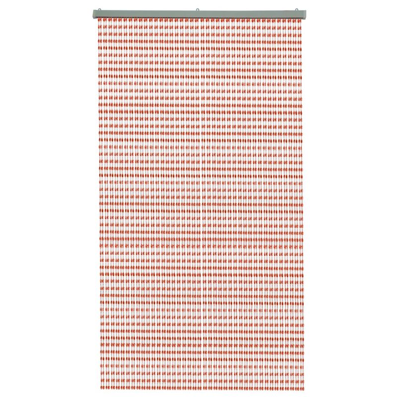 Tende ndarese, Permasa: 100x220 cm, Ngjyra: e kuqe, Material