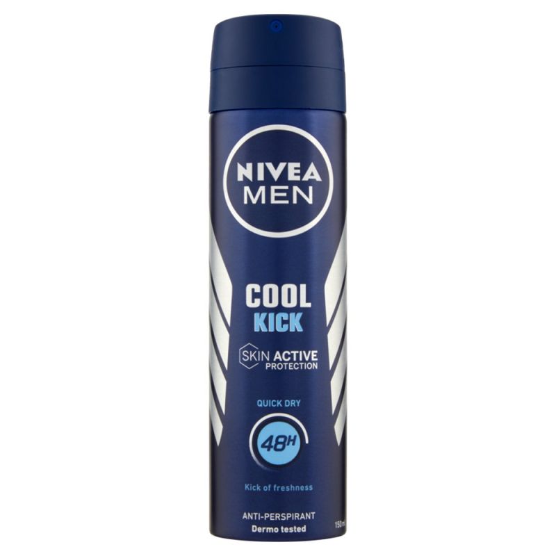 Antiperspirant spray for men, Nivea, cool kick, 150 ml, 1 pi