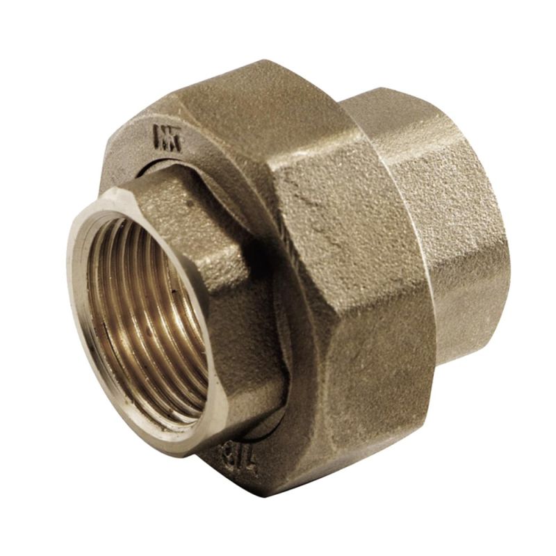 Brass Threaded Straight Tapered Seat F-F 1 | Megatek