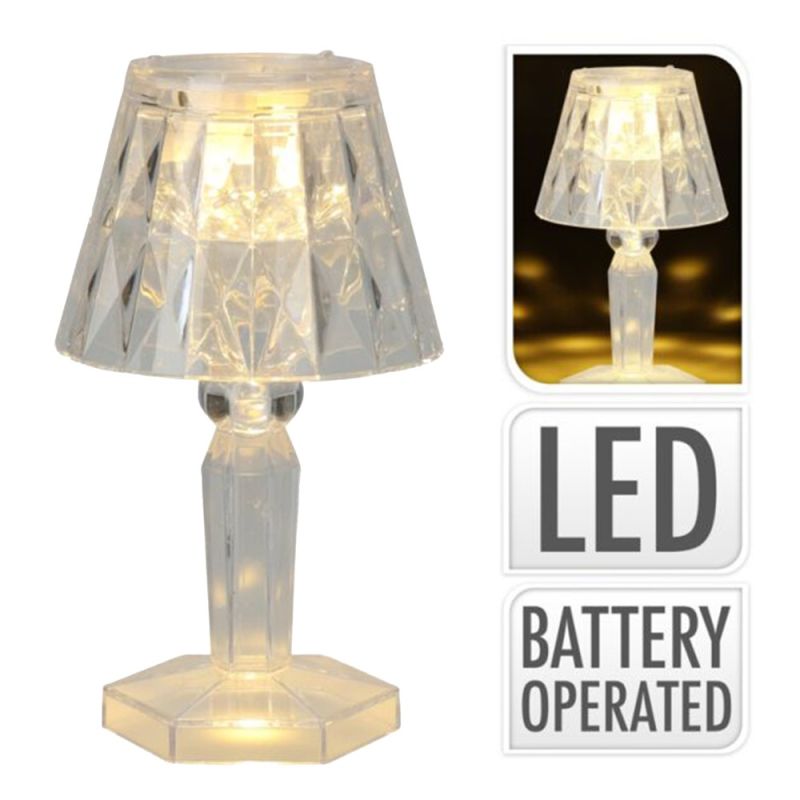 LAMP MINI 11CM TRANSPARENT | Megatek
