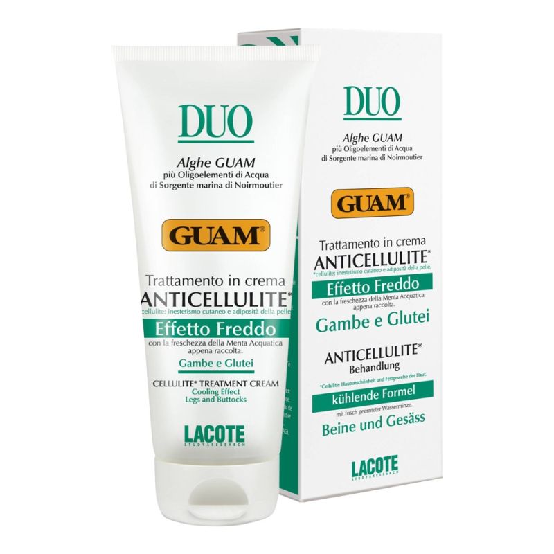 Topical anticellulite treatment, in stick format, Guam Alga