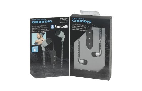 Earphone with mic bluetooch stereo 