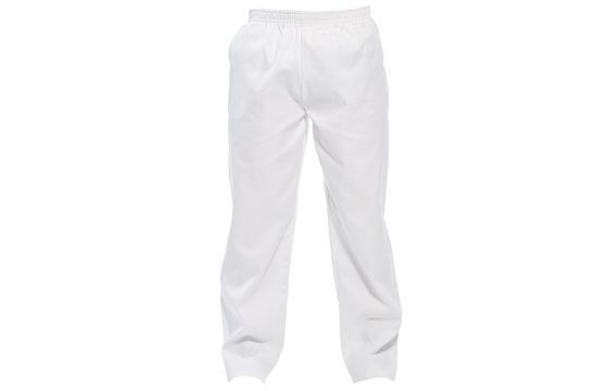 Bakery trousers, 100% polyester, white 
