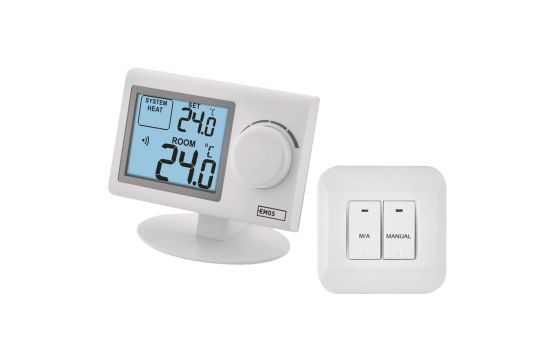 Wireless thermostat, Emos, 0 °C - 40 °C, 868 MHz, 230 V AC /